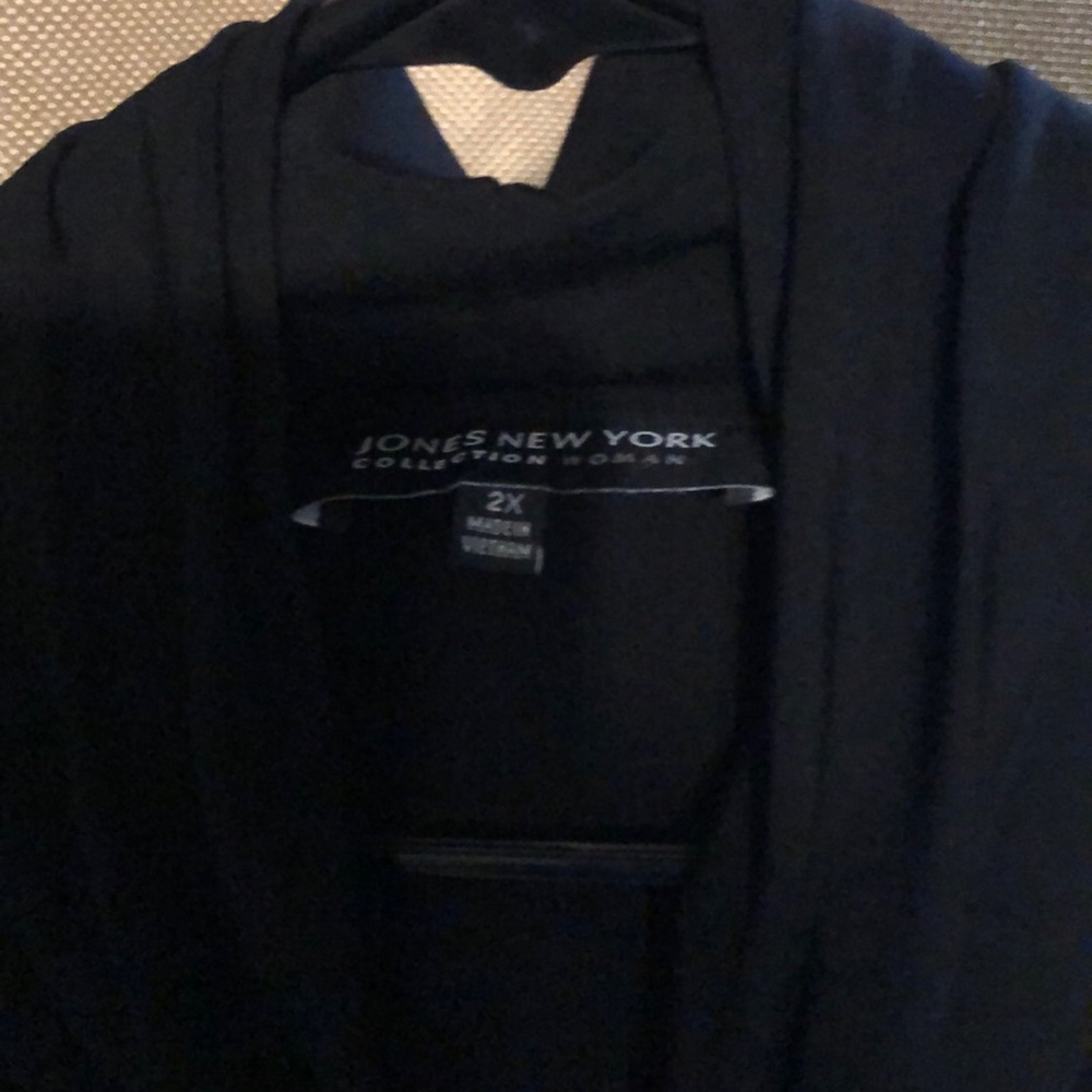 Sexy neckline top.